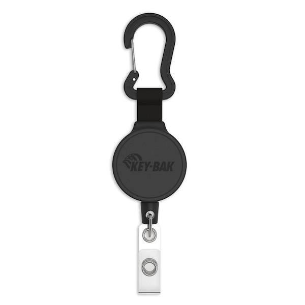Key-Bak KEYBAK Mid6 Self Retracting Reel - 36 in. DuPont Kevlar Cord, Carabiner, ID Strap 0006-015 - main
